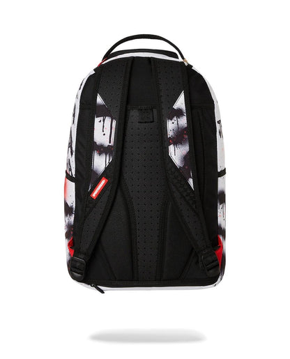 Zaino Sprayground bianco The Joker shark mouth dlxr backpack