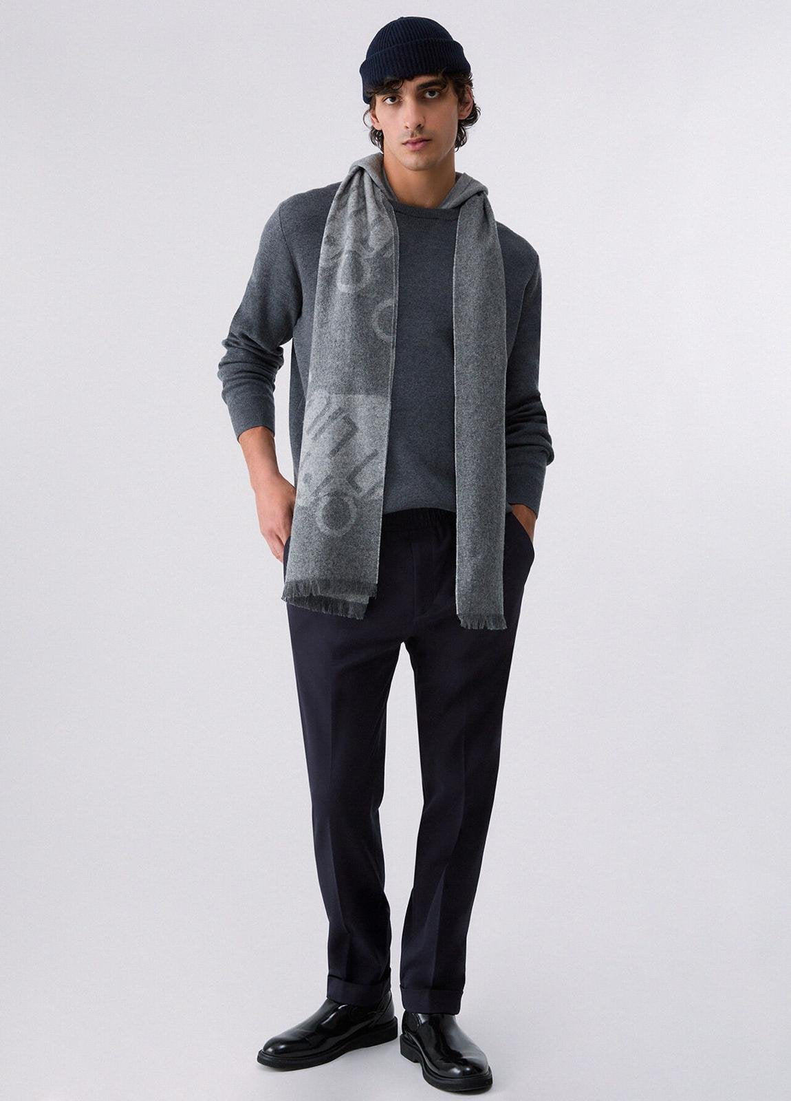 Pantalone Liu Jo "JoggJersey"con logo metallico