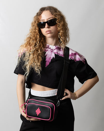 Tracolla Marcelo Burlon in ecopelle "County"