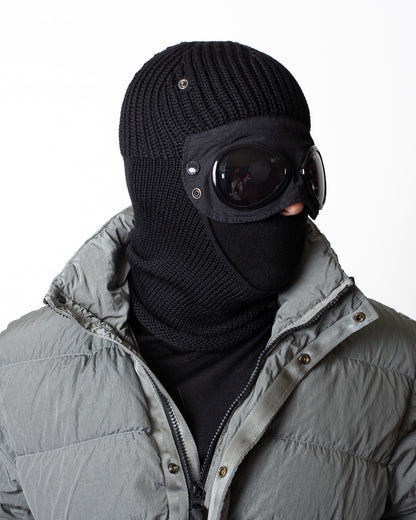 Balaclava C.P. Company in costina e in lana uomo
