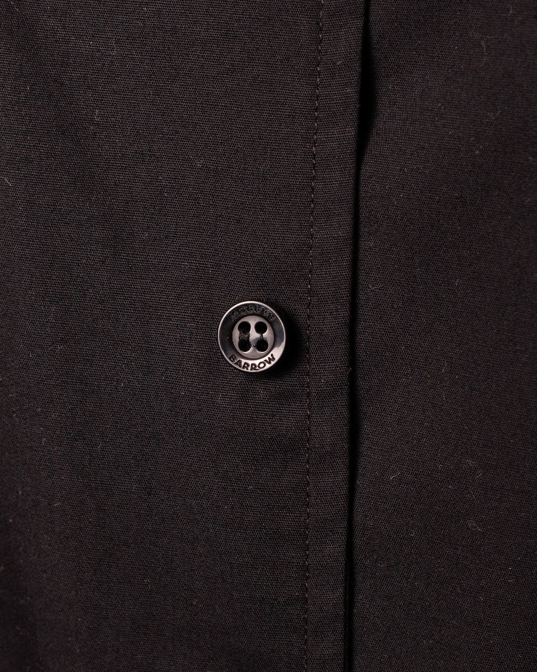 Camicia Barrow in popeline con stampe e logo