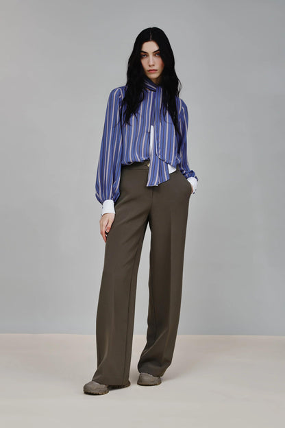 Pantalone Nenette dal fit ampio e dritto