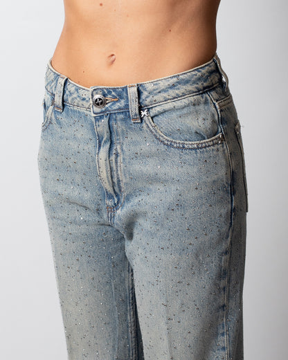 Jeans Richmond X strass all-over donna
