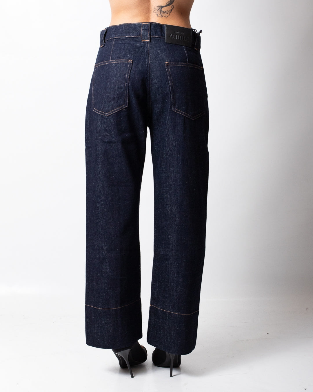 Jeans Twinset Actitude a palazzo donna