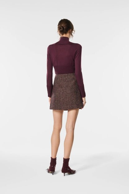 Gonna Nenette in misto lana donna