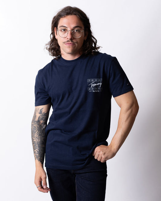 T-Shirt Tommy Jeans "Regular Signature Flag" uomo