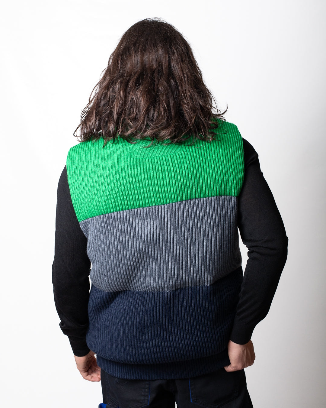 Gilet Iceberg in maglia uomo