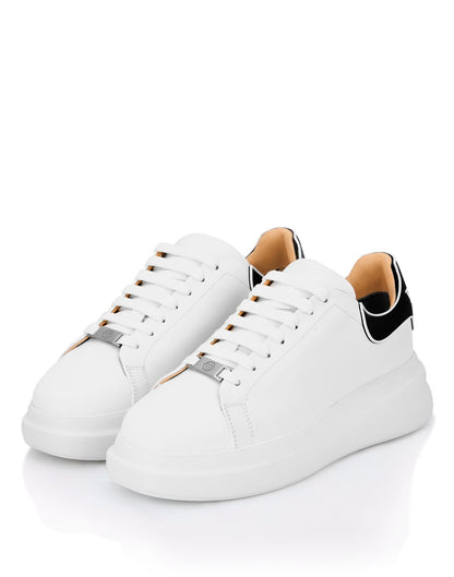 Scarpe Philipp Plein in pelle con logo in rilievo