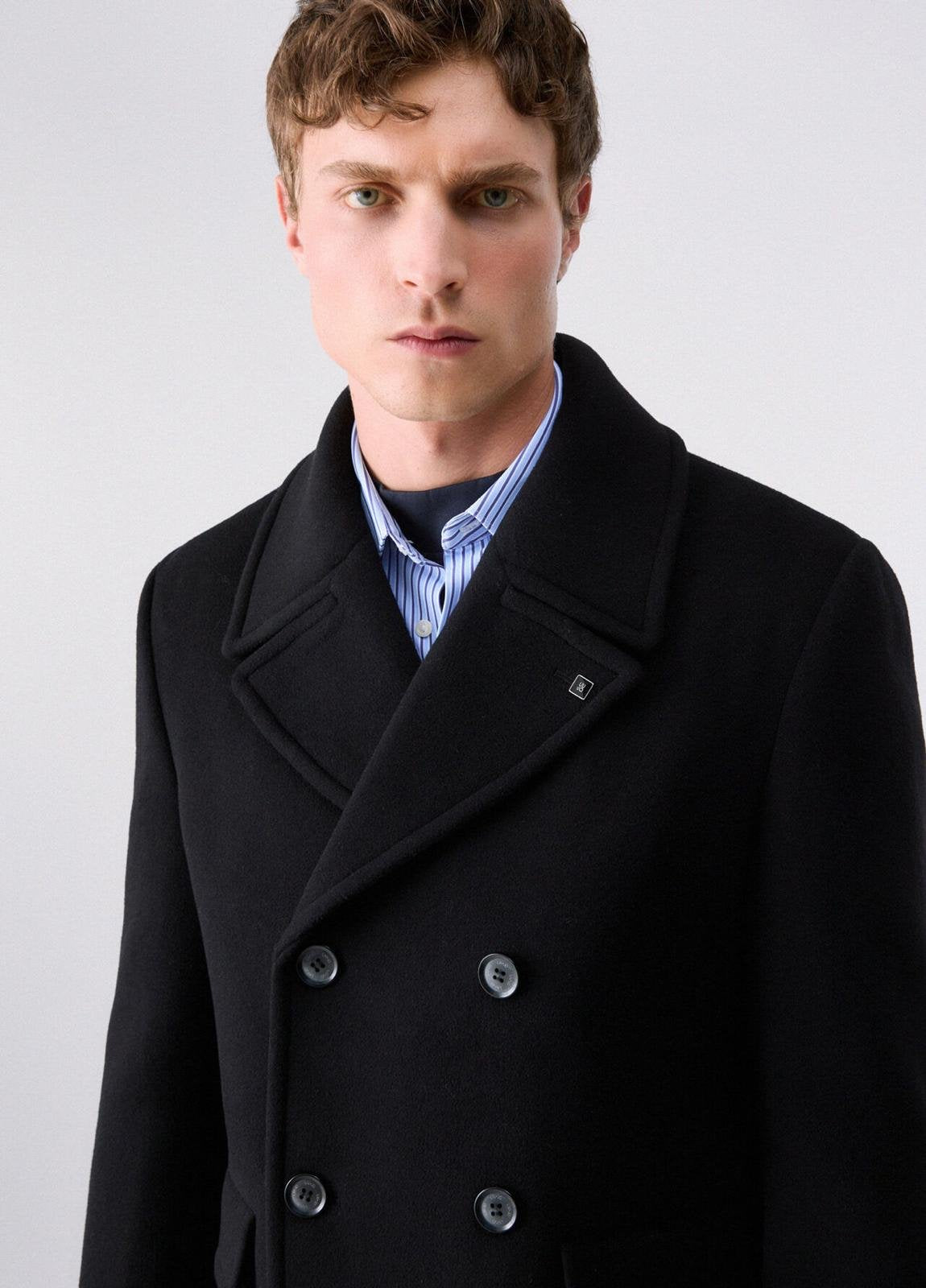Cappotto Liu Jo doppiopetto in lana e cashmere