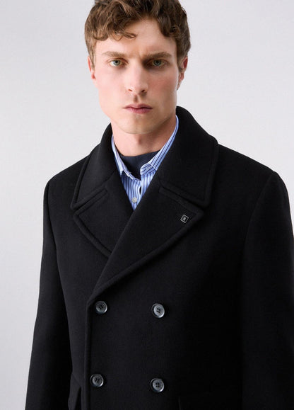 Cappotto Liu Jo doppiopetto in lana e cashmere
