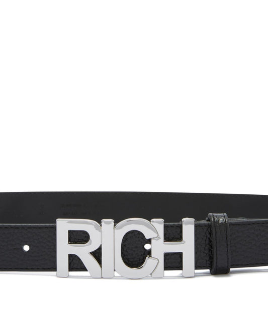 Cintura John Richmond con placca RICH logata