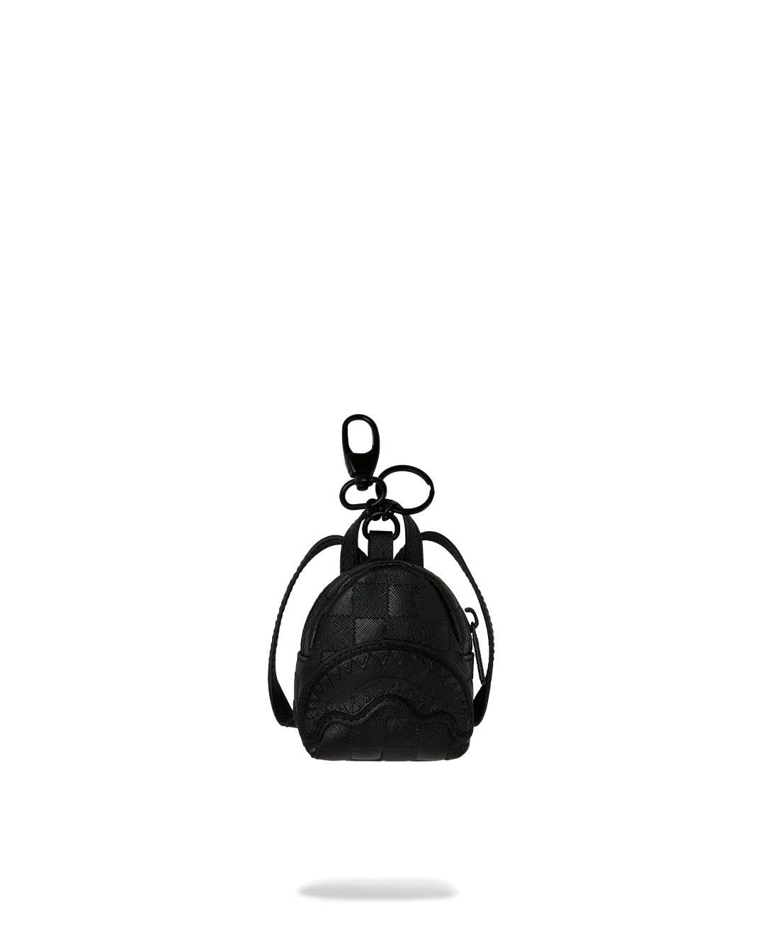 Portachiavi Sprayground nero RAISED CHECK BACKPACK KEYCHAIN