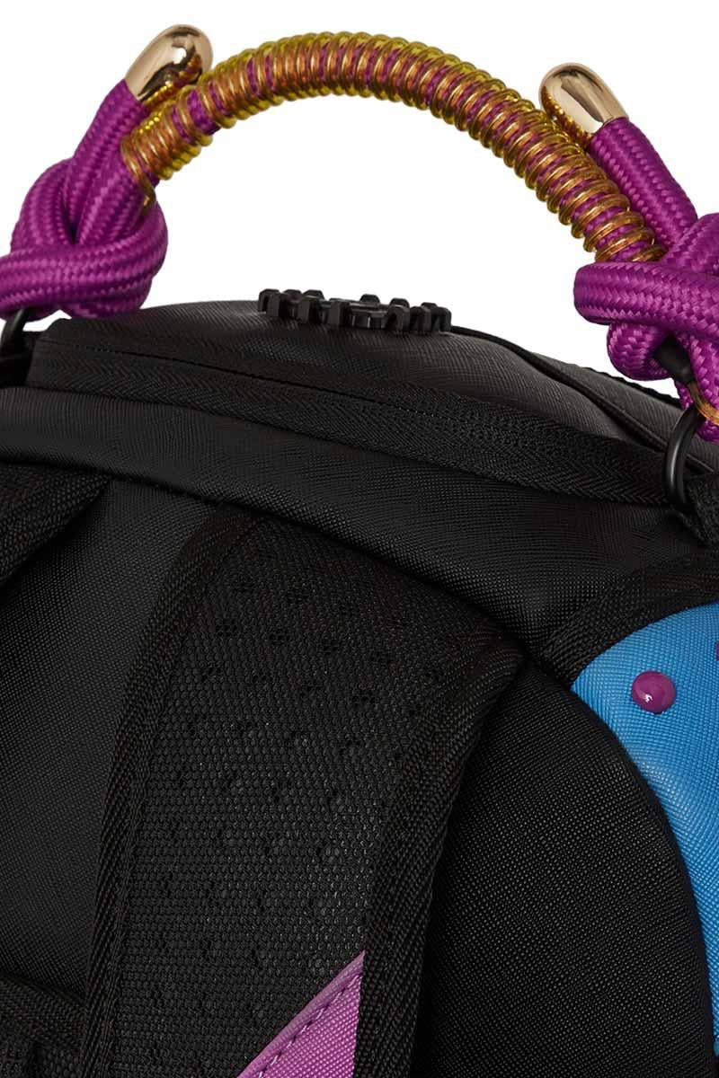 Zaino Sprayground nero A.I purple wonderland backpack
