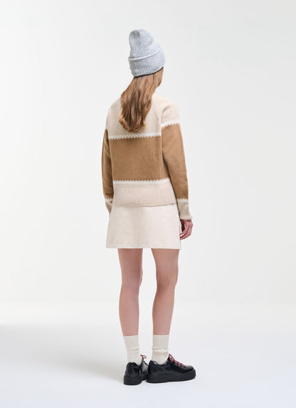 Maglia Colmar girocollo in lana donna