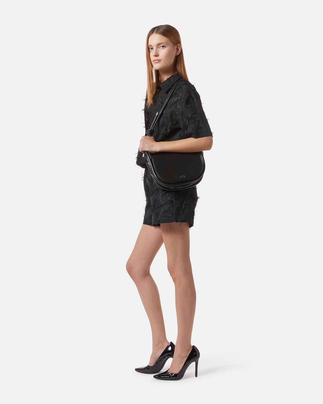 Short Silvian Heach con ricami e frange donna