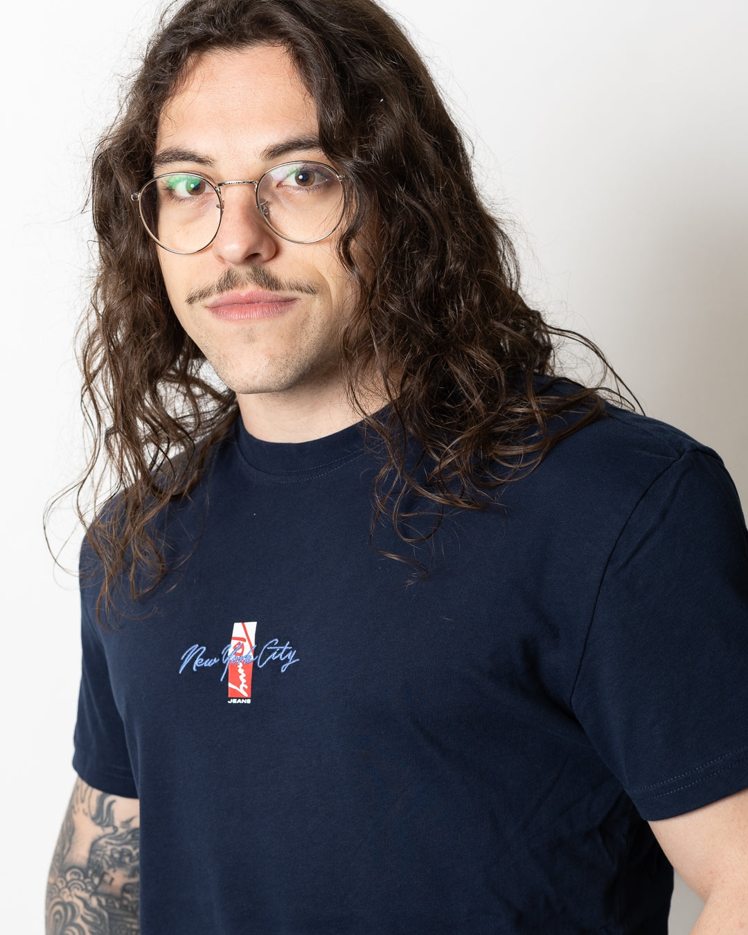 T-Shirt Tommy Jeans "Sign block" uomo