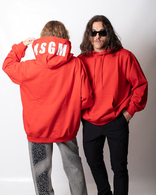 Felpa MSGM con cappuccio logato