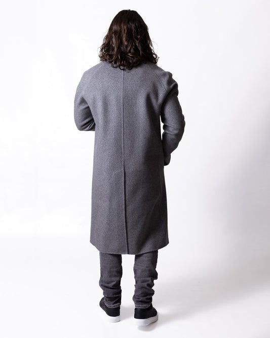 Cappotto Daniele Alessandrini doppiopetto in lana