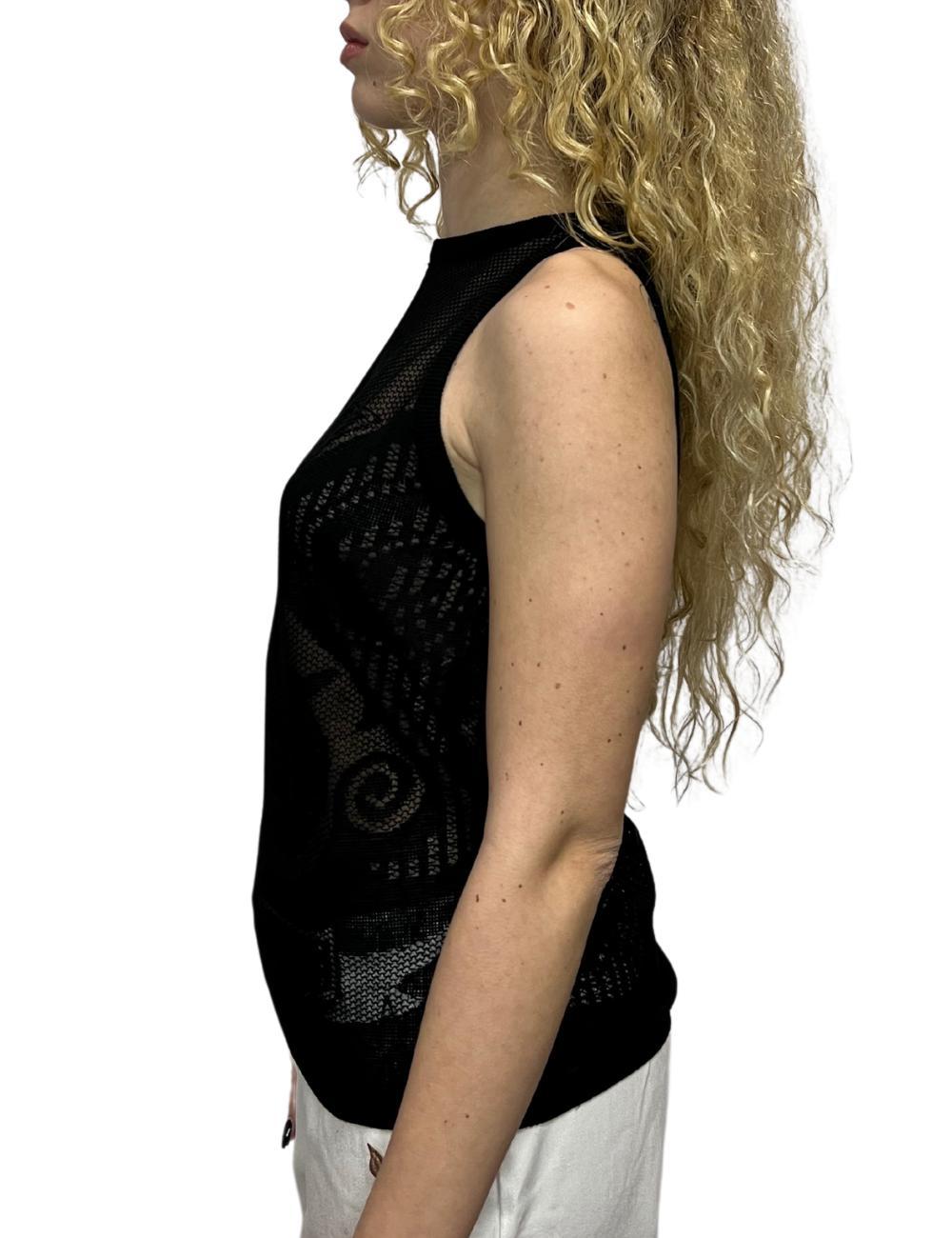 Top Twinset Actitude ricamato donna