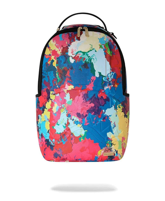 Zaino Sprayground bianco HIDEKI SAIJO ABSTRACT FLOW BACKPACK