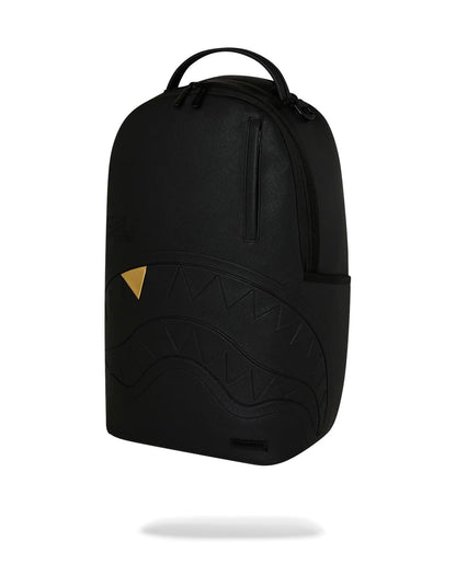 Zaino Sprayground nero BLACKED OUT EMBOSSED GOLD TOOTH BACKPACK
