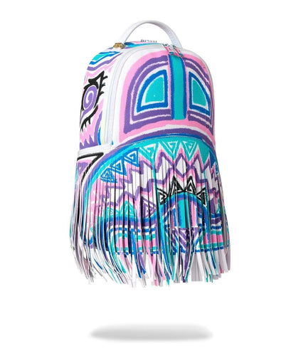 Zaino Sprayground bianco AI FRINGE BACKPACK