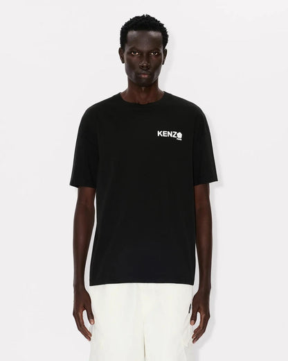 T-Shirt Kenzo con logo e&nbsp; boke flower 2.0 in cotone
