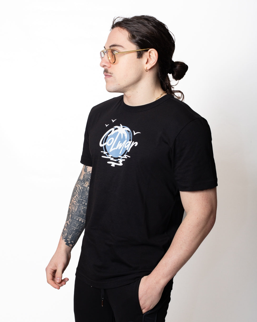 T-Shirt Colmar con stampa estiva uomo