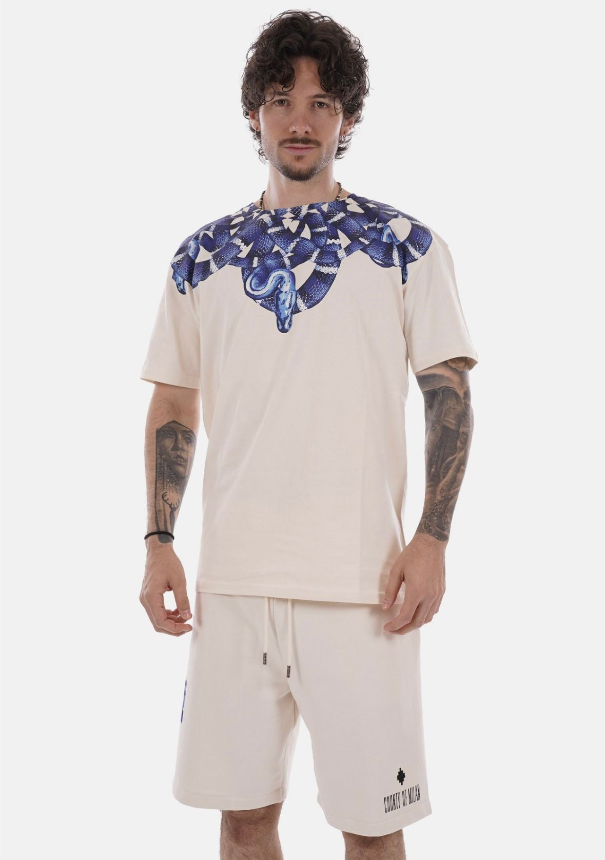 T-Shirt Marcelo Burlon "County Snake" uomo
