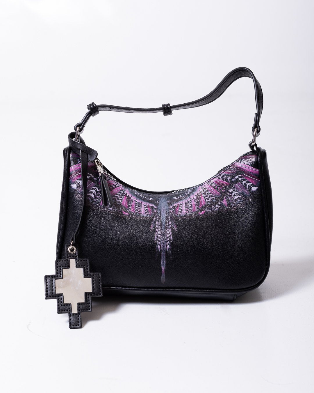 Borsa Marcelo Burlon in ecopelle "Icon Wings"