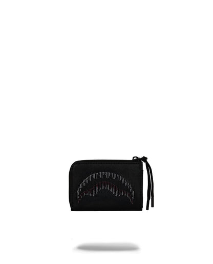 Portafoglio Sprayground nero DISAPPEARING SHARK WALLET