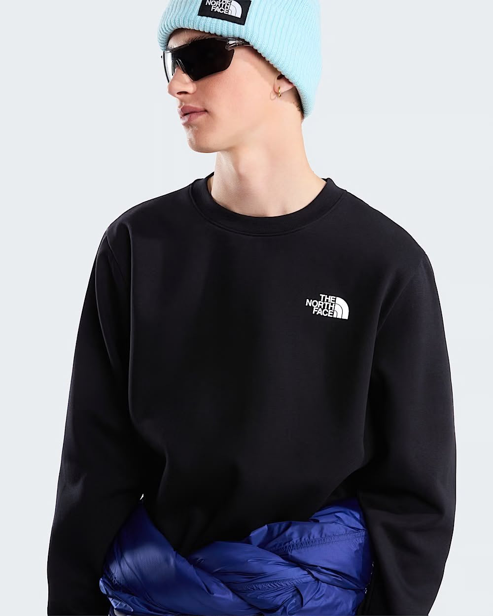 Felpa The North Face con logo stampato
