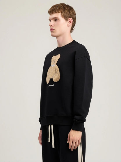 Felpa Palm Angels girocollo "Bear Regular" uomo
