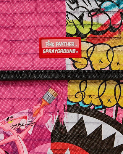 Tracolla Sprayground multicolor Pink Panther painting messenger sling