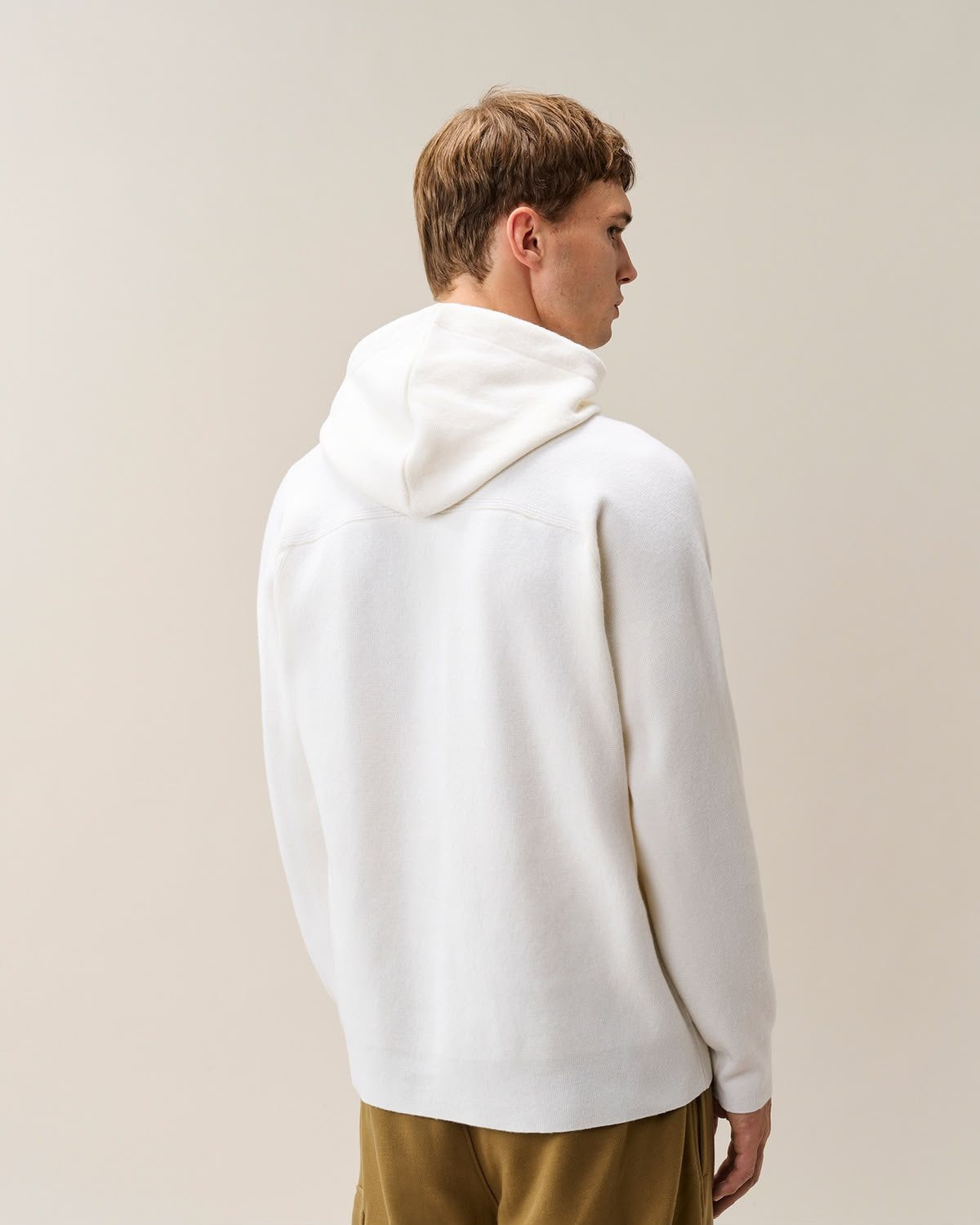 Maglia C.P. Company in lana con cappuccio uomo