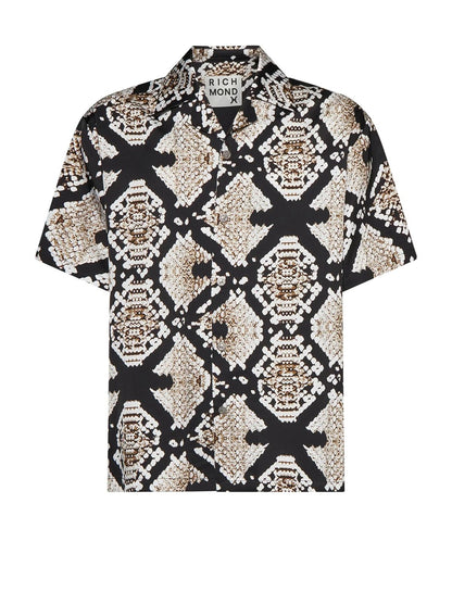 Camicia Richmond X "Snake Skin" uomo