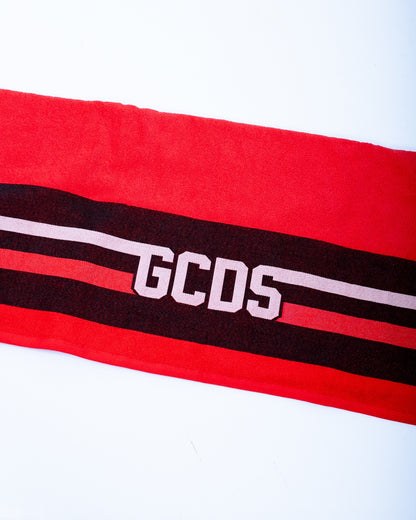Telo mare GCDS "Logo Tape" in spugna