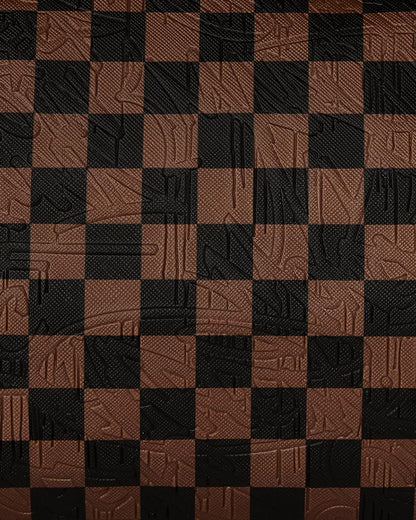 Borsa Sprayground marrone "CHECK 2 EMBOSS MINI DUFFLE"