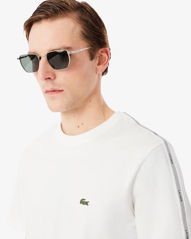 T-Shirt Lacoste con fasce logate uomo