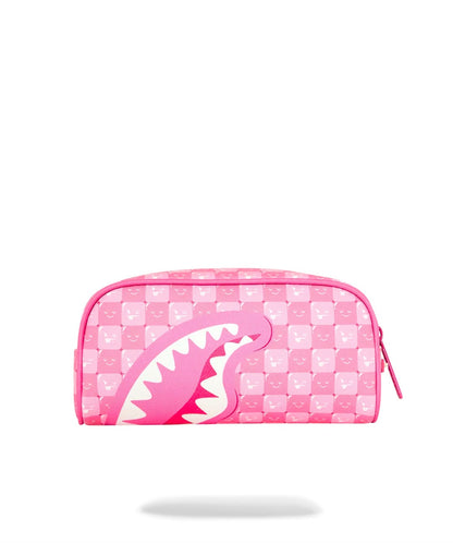 Pochette Sprayground fucsia PINK NEW CHECK FACES POUCH
