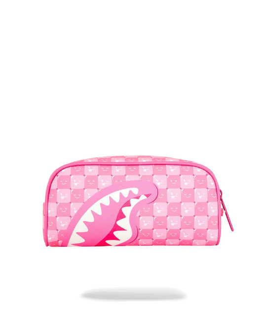 Pochette Sprayground fucsia PINK NEW CHECK FACES POUCH