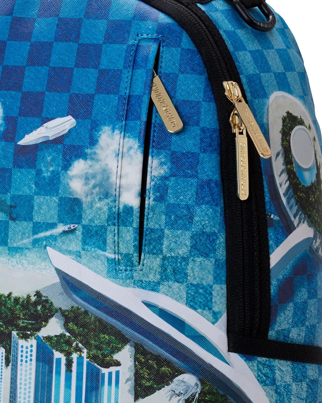 Zaino Sprayground blu SHARK ISLAND BACKPACK