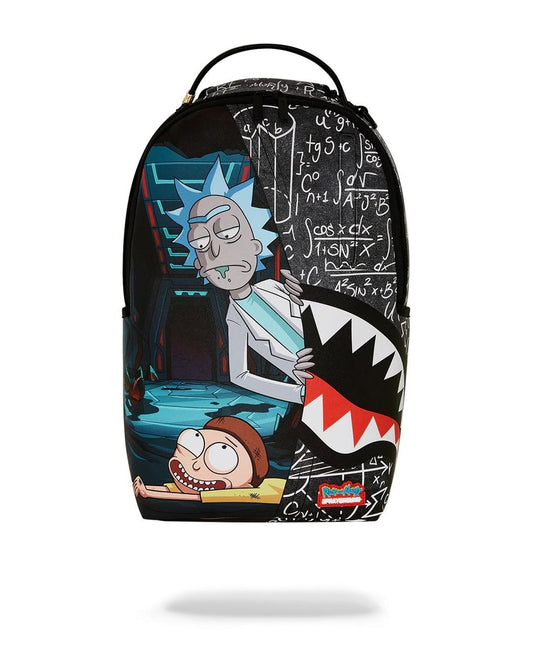 Zaino Sprayground nero Rich and Morty reveal backpack