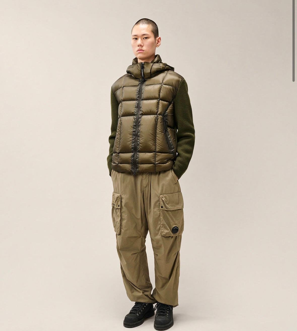 Giubbotto C.P. Company Extrafine Merino Wool Mixed Goggle Sweater