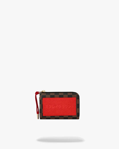 Portafoglio Sprayground marrone RED REDEMPTION  WALLET 