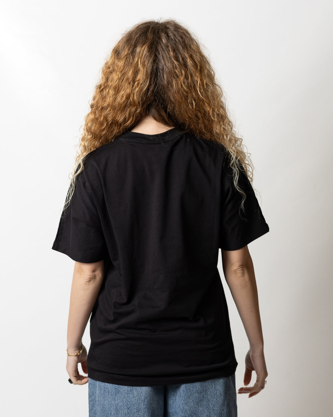 T-Shirt Disclaimer con catena donna