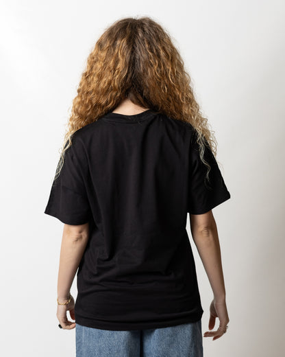 T-Shirt Disclaimer con catena donna