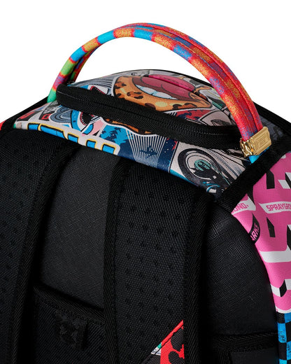Zaino Sprayground multicolore REMOVABLE EYES SUNBURST BACKPACK 