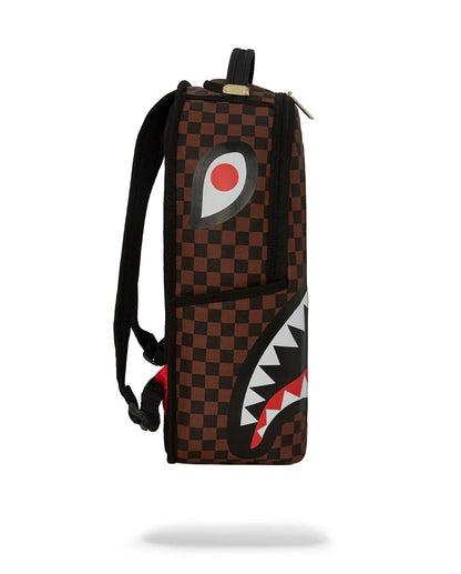 Zaino Sprayground marrone Sharks in a hole in paris  dlxsv backpack