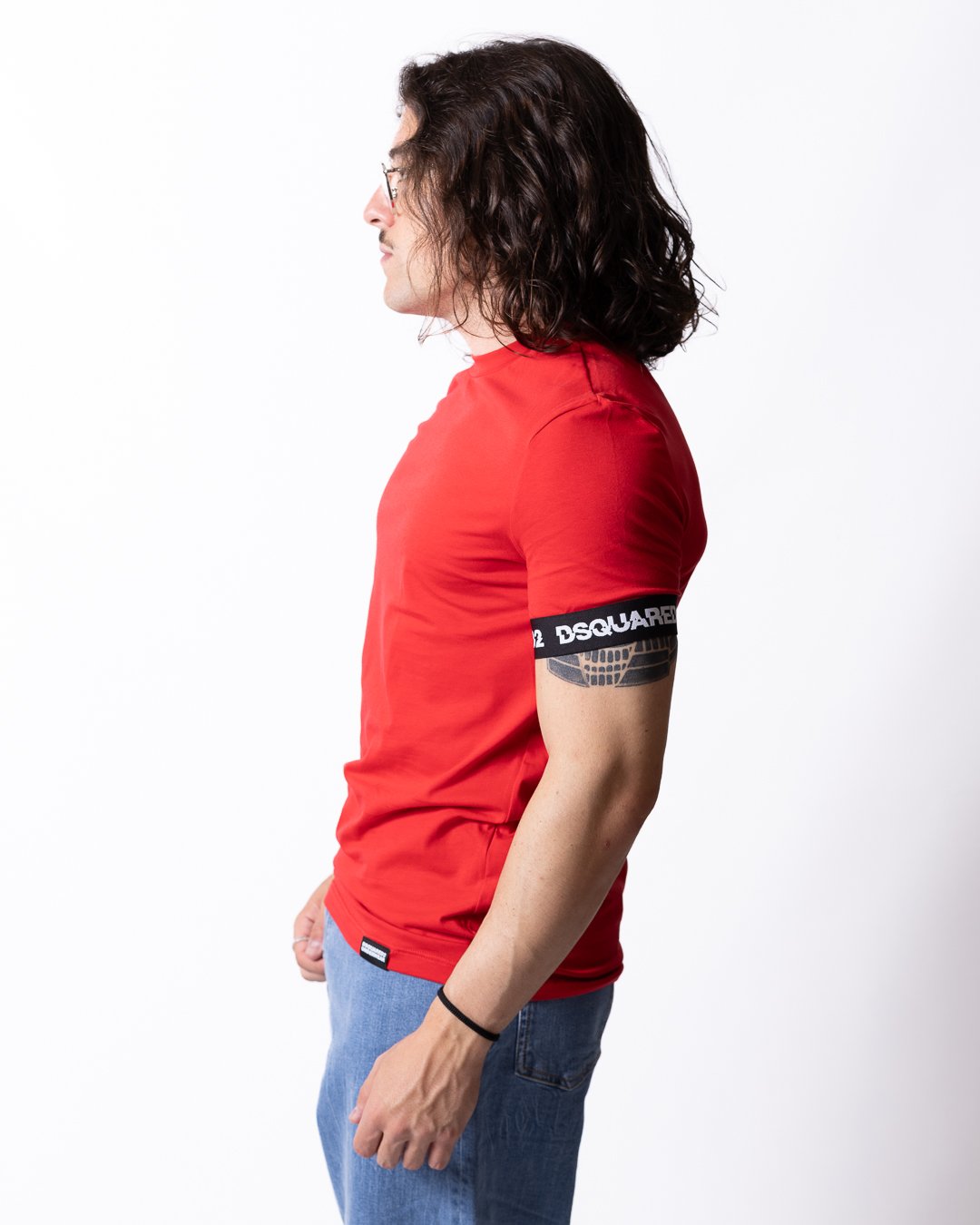 T-shirt Dsquared2 con fascia logata